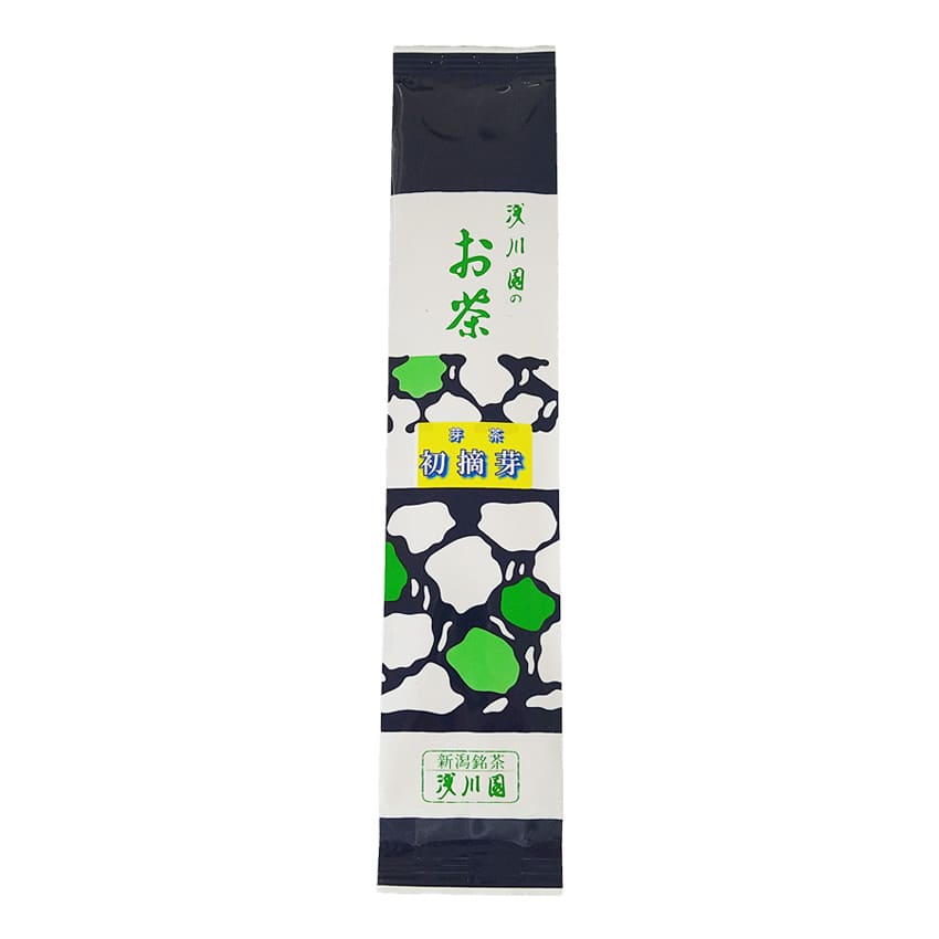 新潟銘茶 浅川園】初摘芽（芽茶）80g