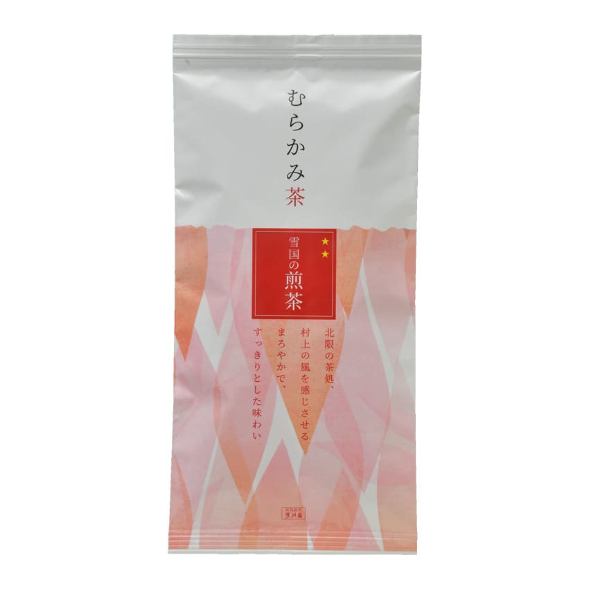 新潟銘茶 浅川園】むらかみ茶赤（煎茶）80g