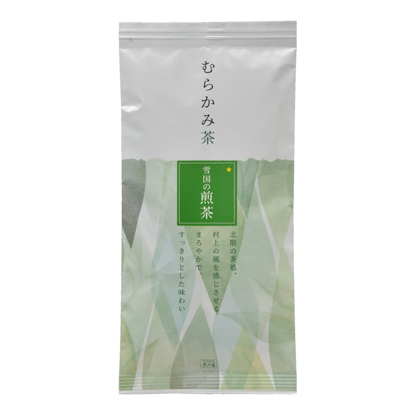 新潟銘茶 浅川園】むらかみ茶緑（煎茶）80g