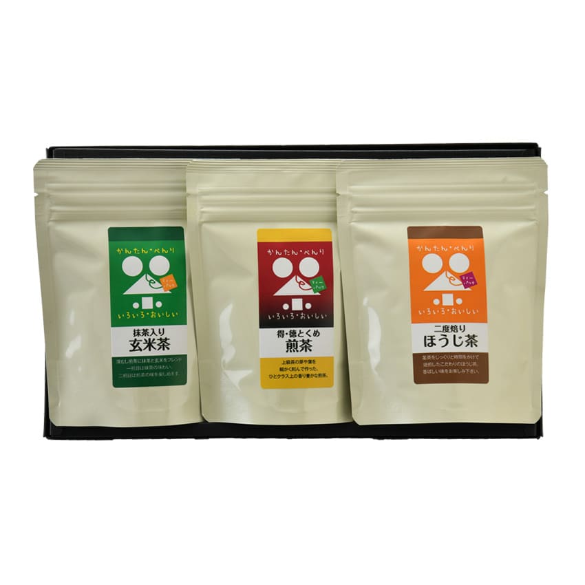 八女茶、新茶(水出し煎茶)6袋(煎茶)3袋(白折)3袋(玄米茶)3袋　くぅたん様 水出し煎茶 5g×18袋入 - おいしい八女茶とお菓子｜奥八女 茶の葉堂